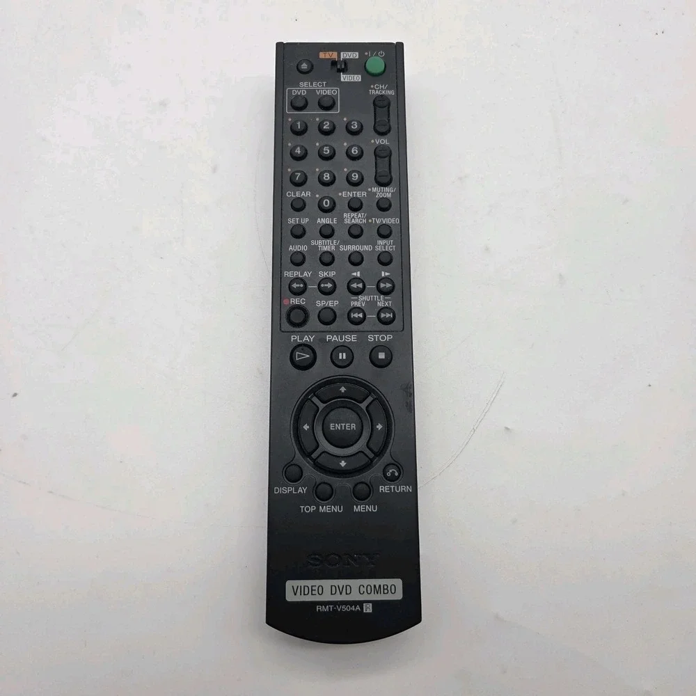 RMT-V504A Replace Remote for Sony DVD VCR Combo SLV-D380P SLV-D281P SLVD281P